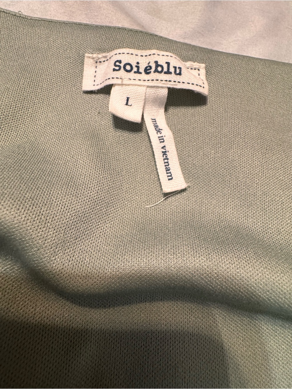 Soieblu Sage Green Wrap High-Low Maxi Dress - Picture 2 of 2